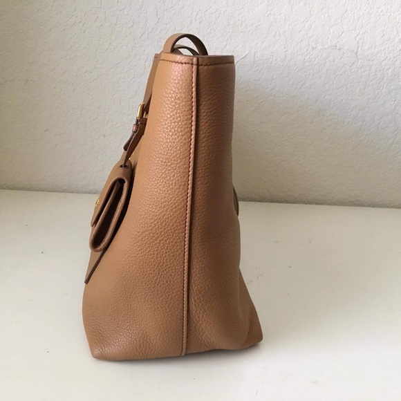 SOLD Prada Tote in camel color - Picture 3 of 8